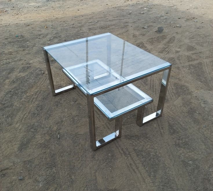 Khung chân bàn trà inox - ảnh 20